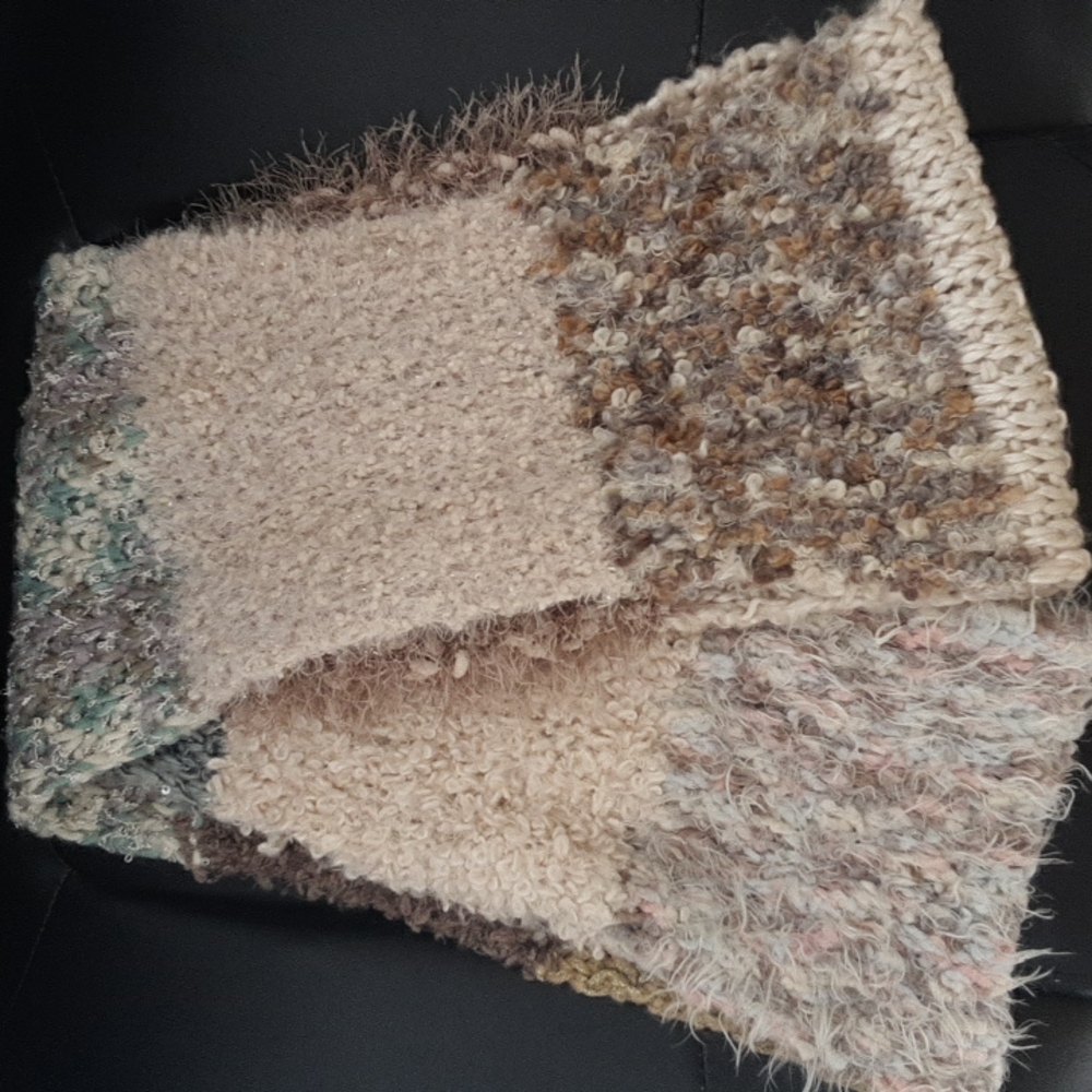 Textured Infinity Scarf - image 5